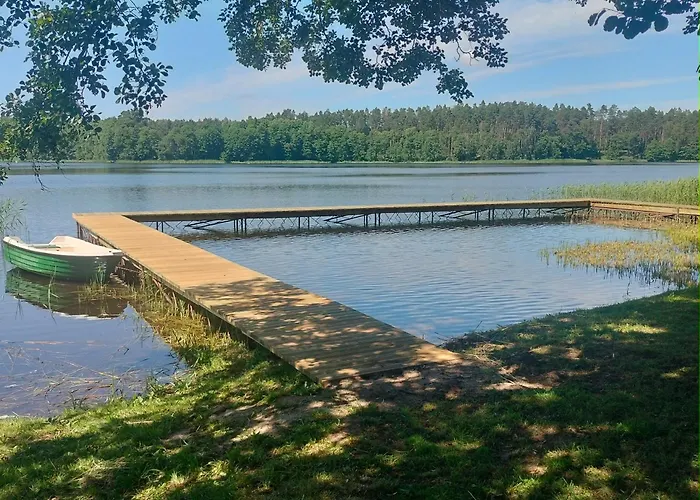 Lesna Chata Kuracyjna Nad Rzeka Z Sauna W Borach Tucholskich