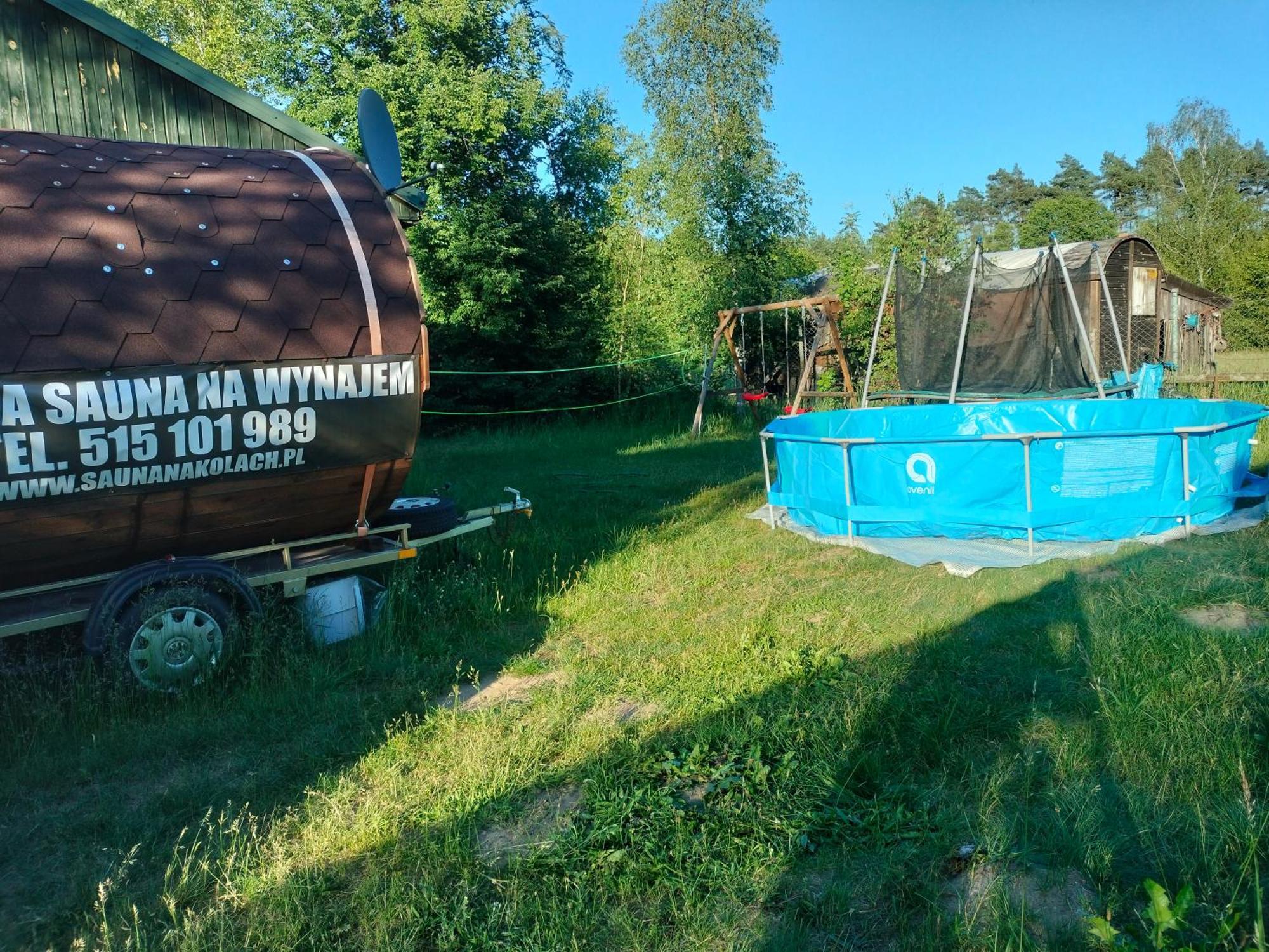 Lesna Kuracyjna Nad Rzeka Z Sauna W Borach Tucholskich